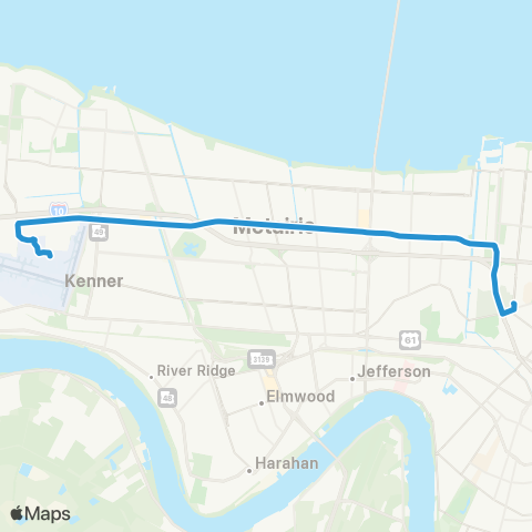 JP Transit Veterans map