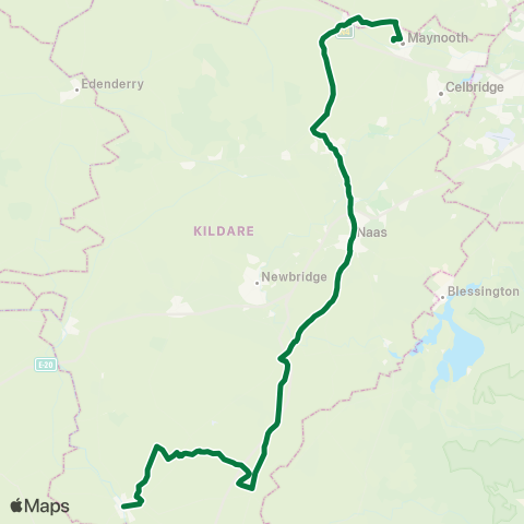 JJ Kavanagh Athy - University Campus map