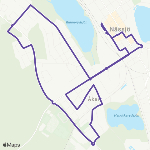 JLT 63 Ringlinje map