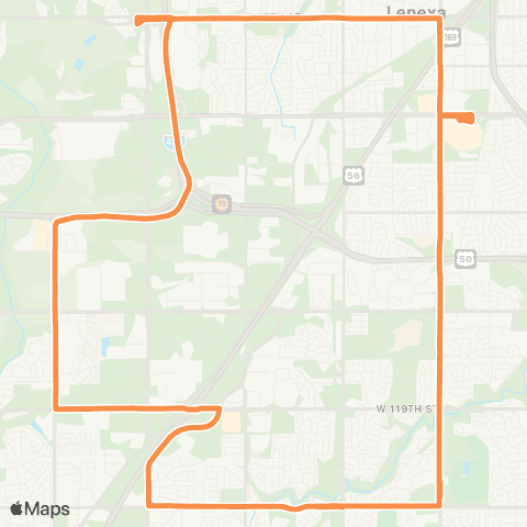 Johnson County United Link C map
