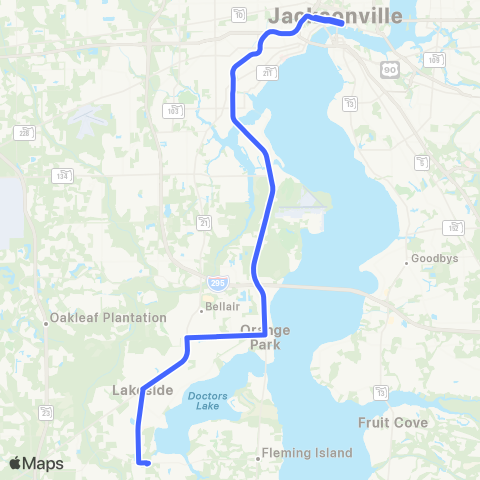 JTA Clay Express Select map
