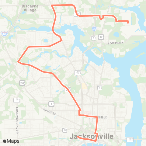 JTA Moncrief Dunn Ave map