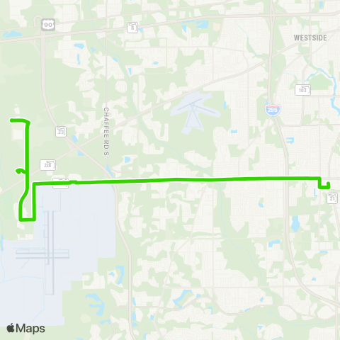 JTA Cecil / 103rd map