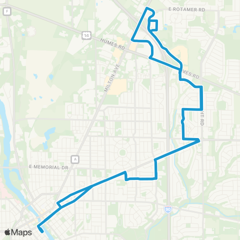 JTS Milwaukee St map