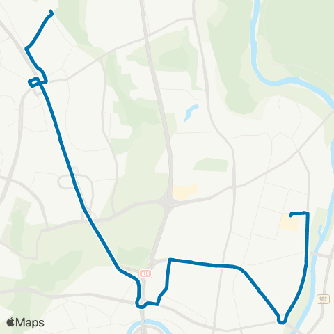 JUDU FabijoniškėS–Žalgirio G.–TuskulėNų G.–ŠiaurėS Miestelis map