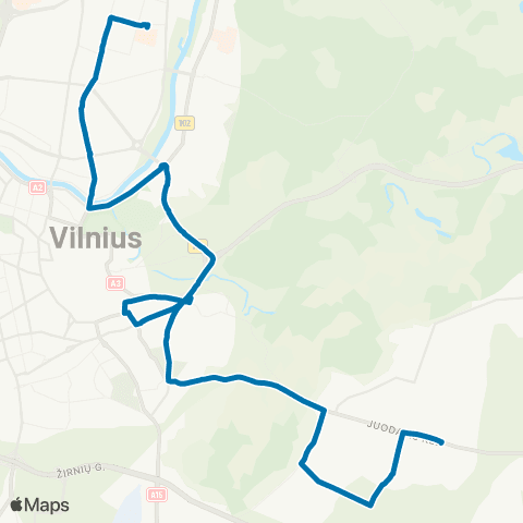 JUDU ŠiaurėS Miestelis–RinktinėS–Olandų G.–Subačiaus G.–SukilėLių G.–Guriai map