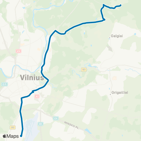 JUDU Antakalnis–Dvarčionys–ŠilėNų G. map