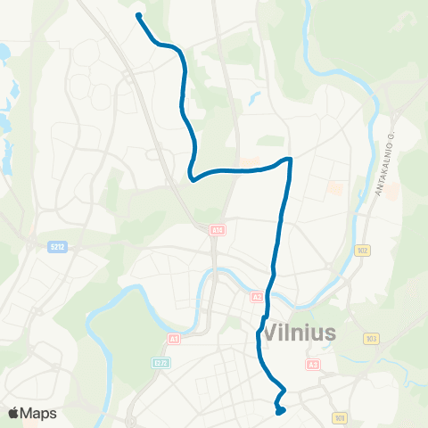 JUDU FabijoniškėS–Kalvarijų–Pylimo G.–Stotis map