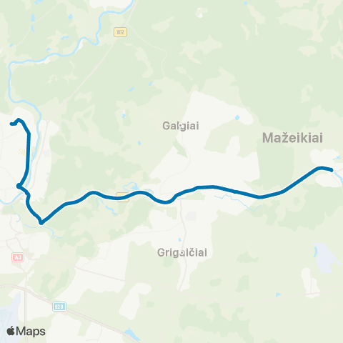 JUDU Parko–PramonėS G.–MickūNai map