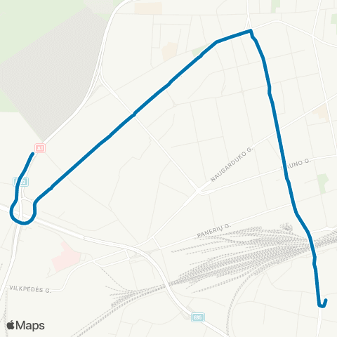 JUDU Vingio Parkas–Naujininkai map