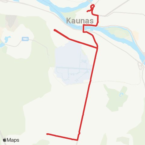Kauno Viešasis Transportas Technikumo G. - S. Dariaus Ir S. GirėNo G. - Kauno Pilis map