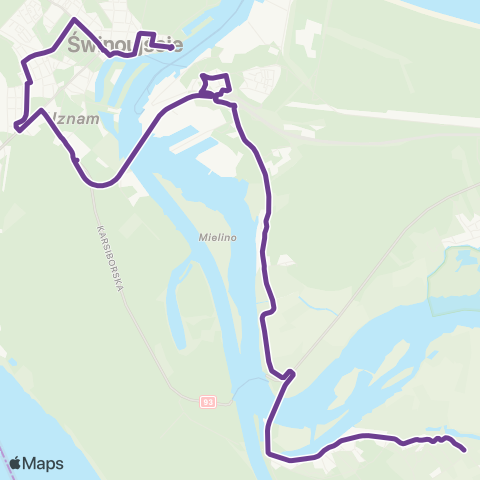 KA Świnoujście  map