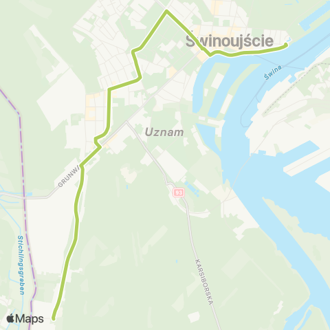 KA Świnoujście  map