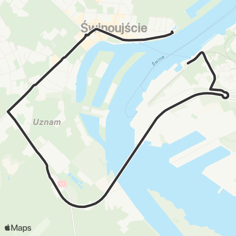 KA Świnoujście  map