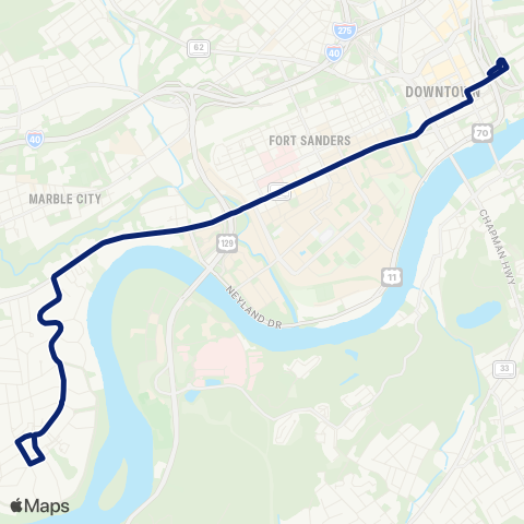 KAT 10 Sequoyah Hills map
