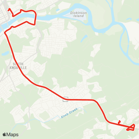 KAT 41 Chapman Highway map