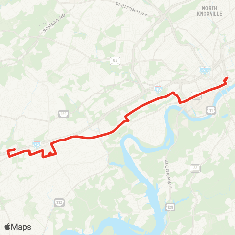 KAT 11 Sutherland / Kingston Pike map