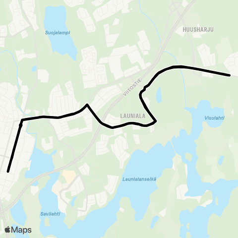 Katuri Launiala - Visulahti map