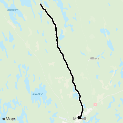 Katuri Ihastjärvi-Mikkeli map