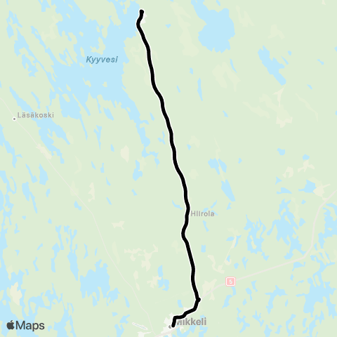 Katuri Mikkeli - Haukivuori map