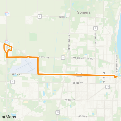 KAT Amazon Express map