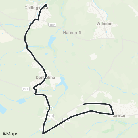The Keighley Bus Company  map