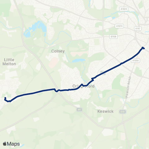 konectbus Bus Station - Academy map