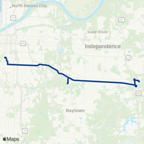 Connect KC 26 Royals Service map