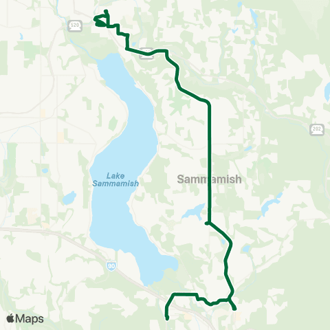 Metro Transit Issaquah TC - Marymoor Village Station map