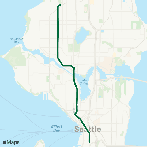 Metro Transit Whittier Heights - Fremont - Downtown map
