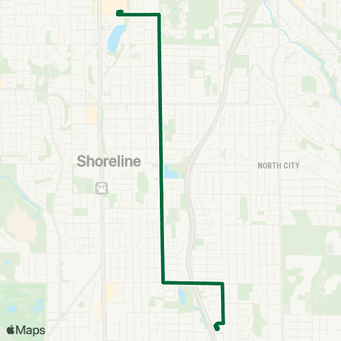 Metro Transit Aurora Village TC - Shoreline S / 148th Sta map