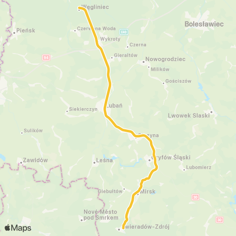 Koleje Dolnośląskie  map