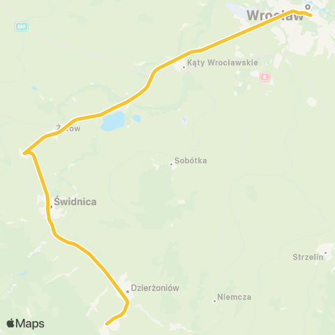 Koleje Dolnośląskie  map