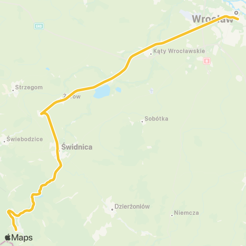 Koleje Dolnośląskie  map