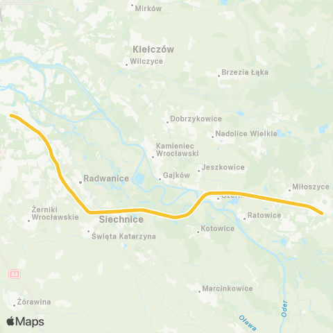 Koleje Dolnośląskie  map