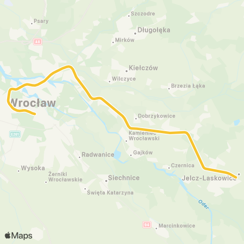 Koleje Dolnośląskie  map