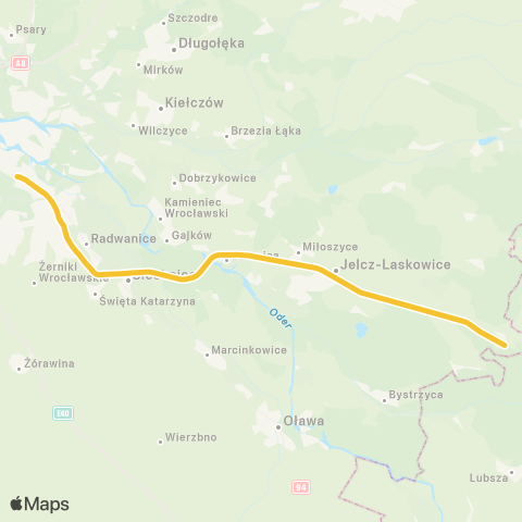 Koleje Dolnośląskie  map