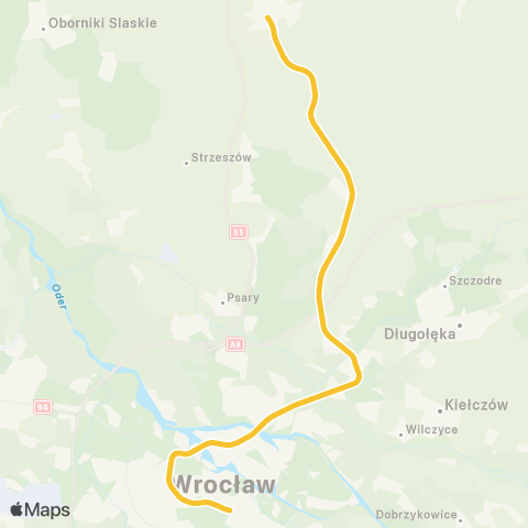 Koleje Dolnośląskie  map