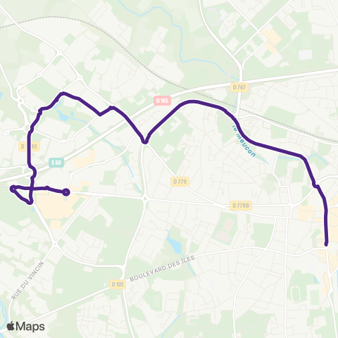 Kicéo Terminéo map