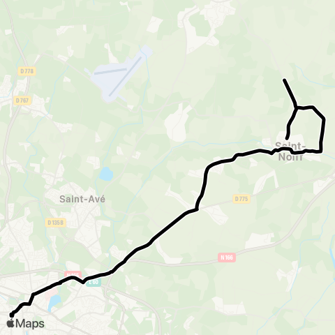 Kicéo Saint-Nolff map