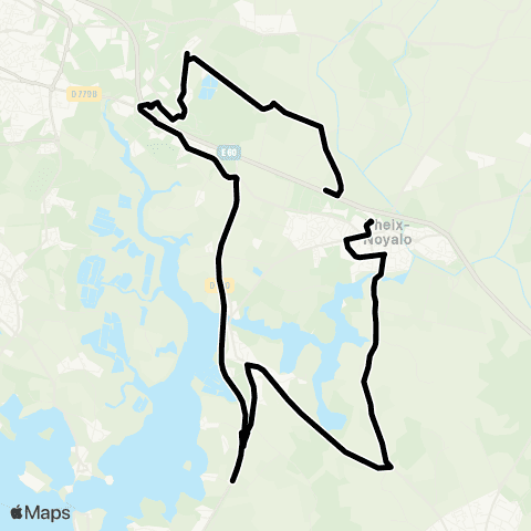 Kicéo Primaires et collège Theix map