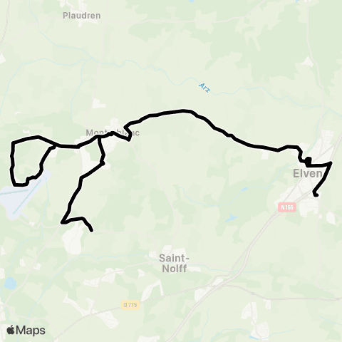 Kicéo Primaires et collèges Elven map