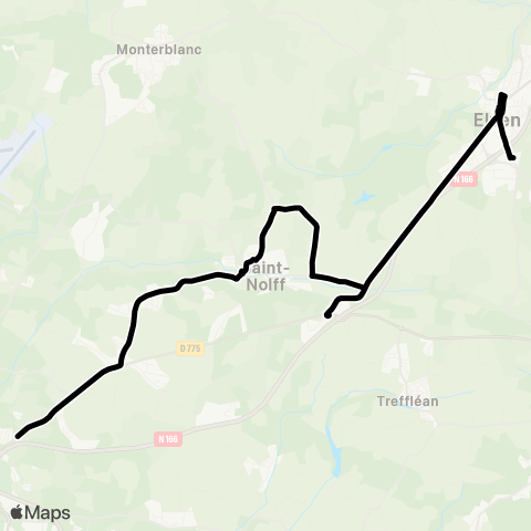 Kicéo Collèges Elven map