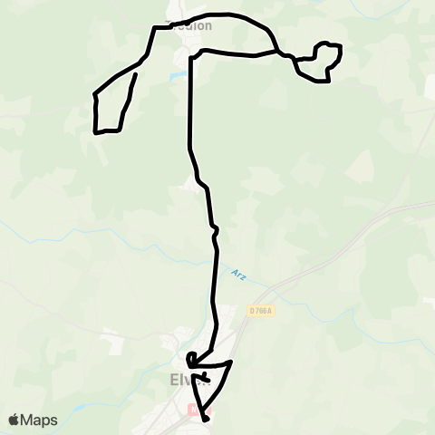 Kicéo Primaires et collèges Elven map