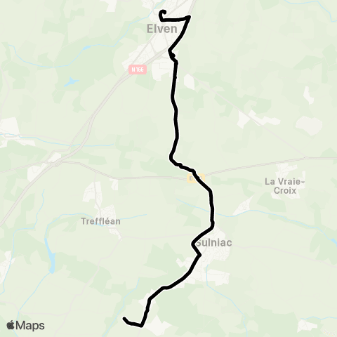 Kicéo Collèges Elven map