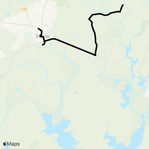 Kicéo Ecoles Surzur map