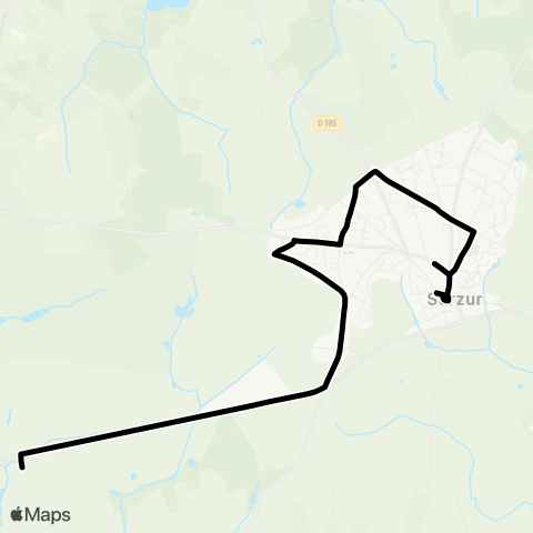 Kicéo Ecoles Surzur map