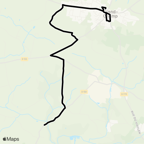 Kicéo Ecoles Grandchamp map