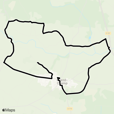 Kicéo Ecoles Grandchamp map