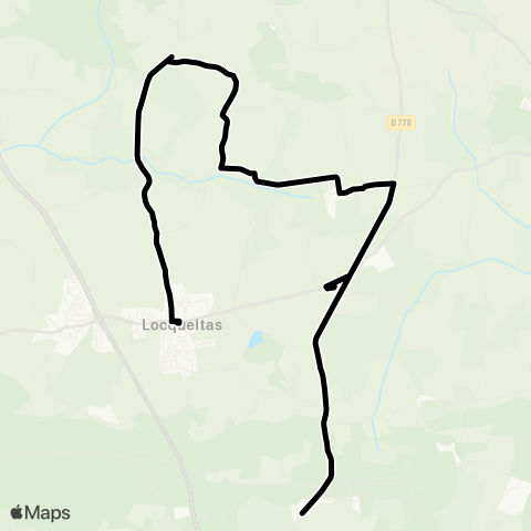 Kicéo Ecoles Locqueltas map